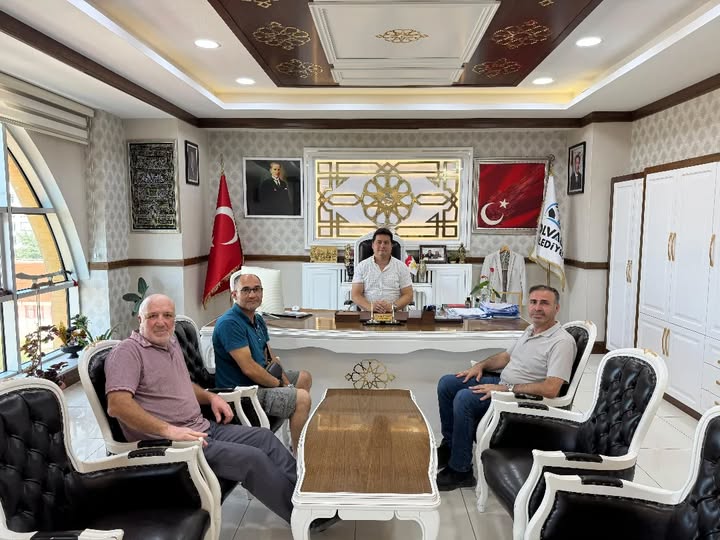 Bolvadin Belediye Başkanı Aynacı'yı Öksüz ve Sandıkçı Ziyaret Etti