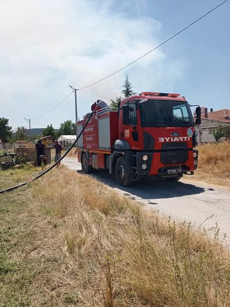 Eskişehir'de Orman Yangını: Döğer Belediyesi İtfaiyesi Seferber Oldu