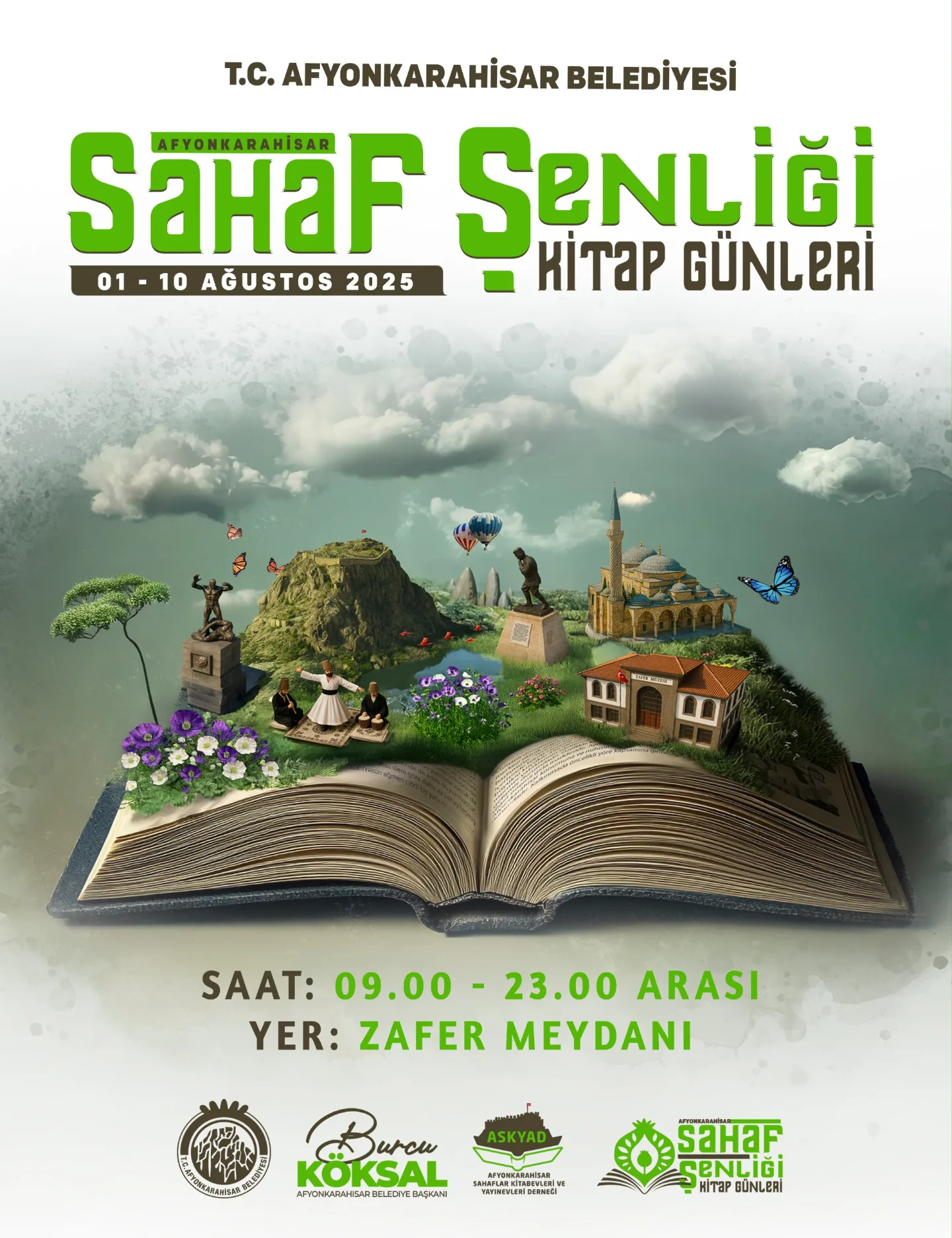 Afyonkarahisar'da Kitap Dostlarıyla Buluşma: Sahaf Şenliği Kitap Günleri Başlıyor