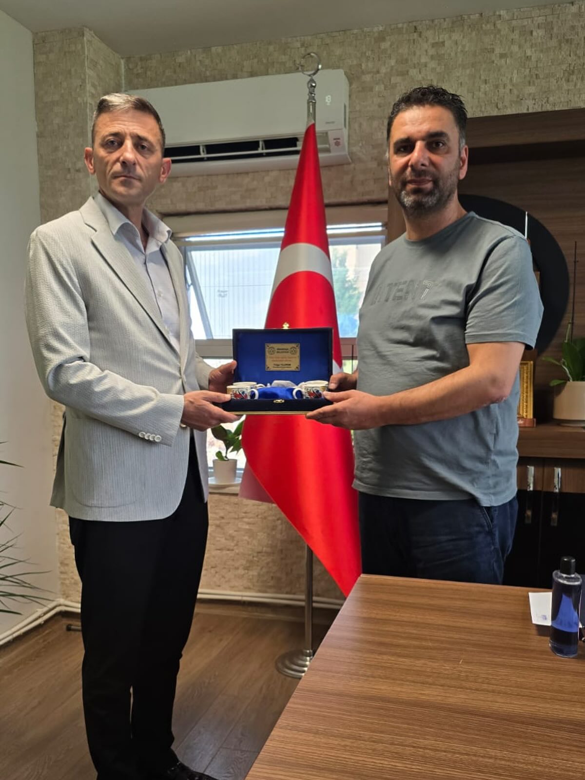 Sinanpaşa Belediyesi ve Gençlik Spor İl Müdürü İş Birliği Ziyareti
