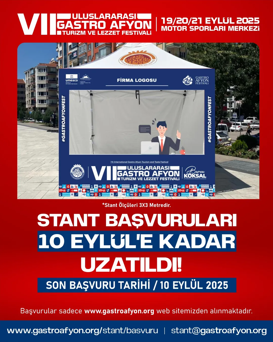 Afyonkarahisar'da Gastro Turizm Festivali İçin Stant Başvuruları Uzatıldı