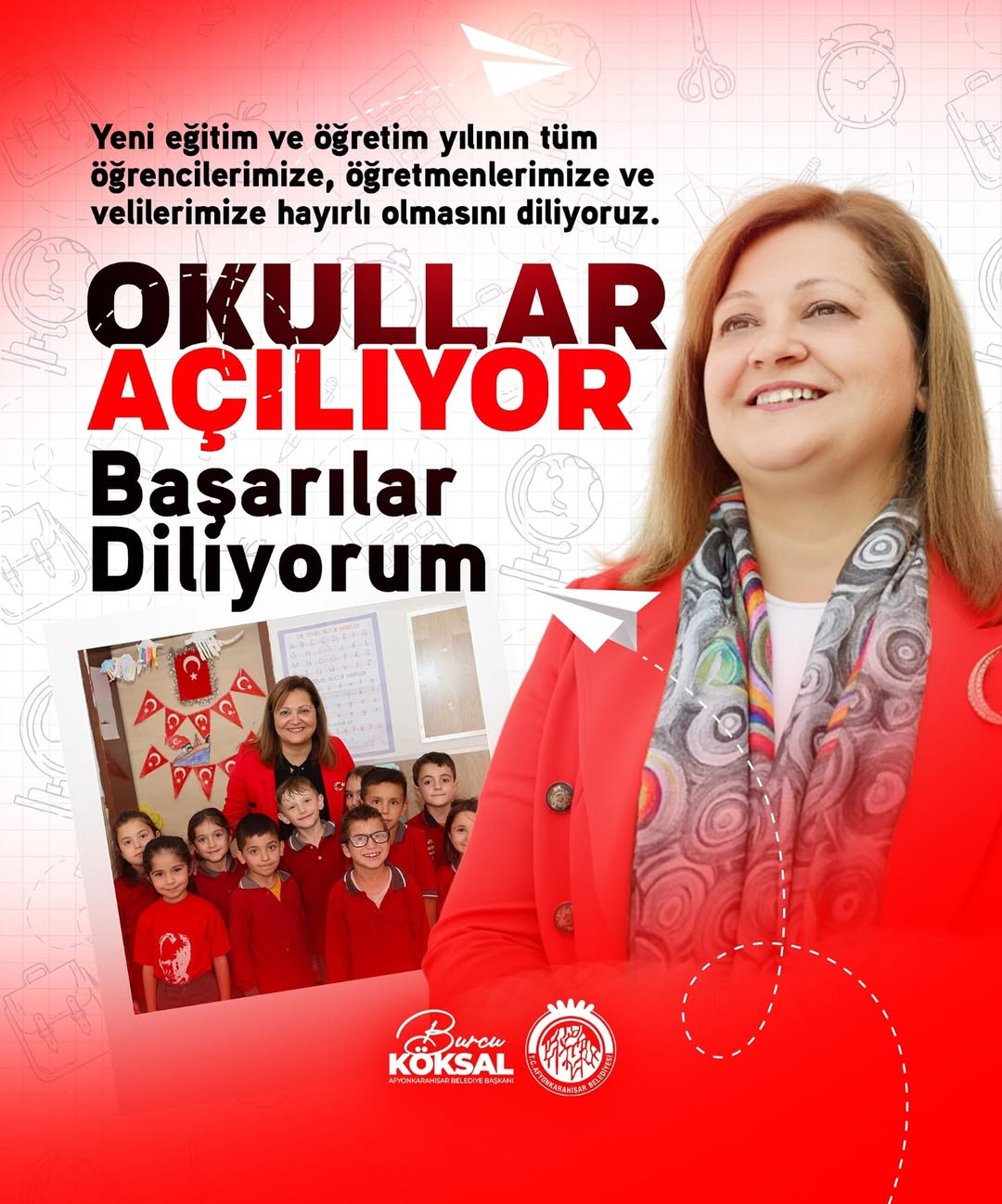 Afyonkarahisar Belediyesi'nden Yeni Eğitim Öğretim Yılı Mesajı
