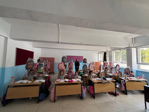Evciler Belediyesi'nden İlkokul Birinci Sınıf Öğrencilerine Destek