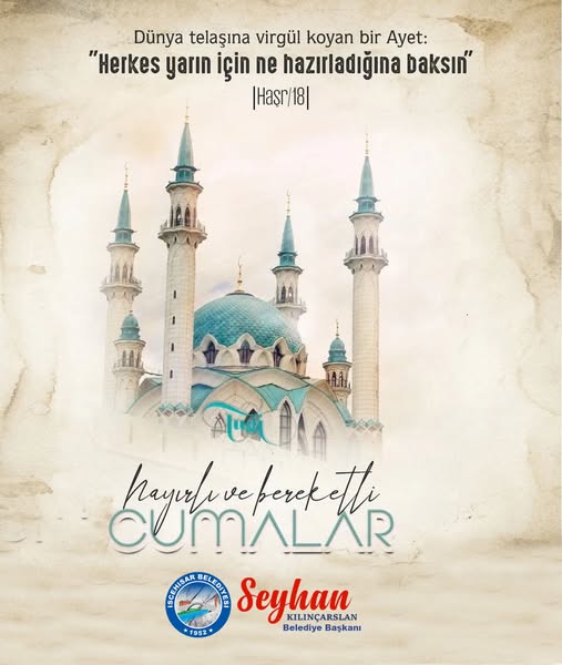 Afyonkarahisar İscehisar Belediyesi'nden Hayırlı Cumalar Mesajı