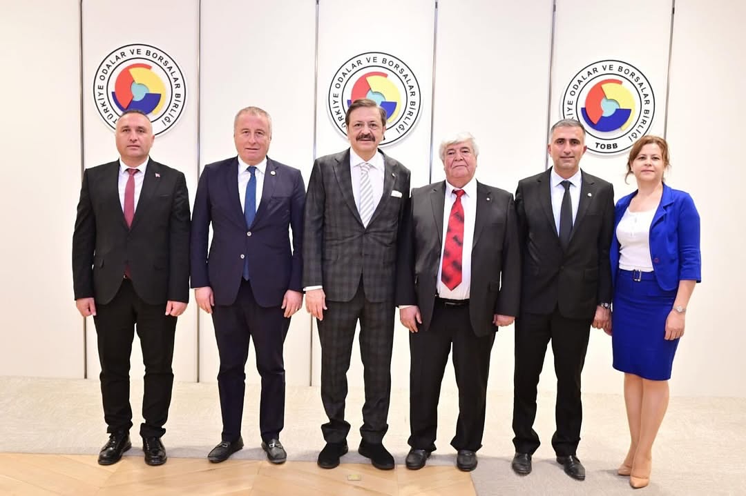 Afyonkarahisar Çay Belediyesi TOBB'u Ziyaret Etti