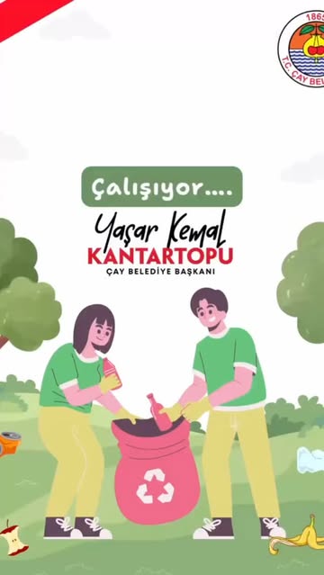 Afyonkarahisar Çay Belediyesi Demirağaç ve Dumlupınar Mahallelerinde Çöp Toplama Etkinliği Düzenledi
