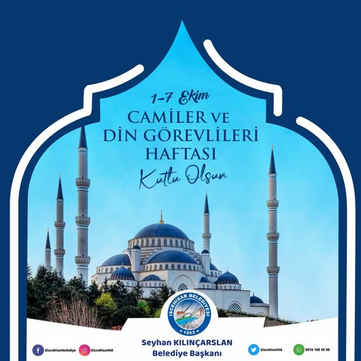 İscehisar'da Camiler ve Din Görevlileri Haftası Kutlaması