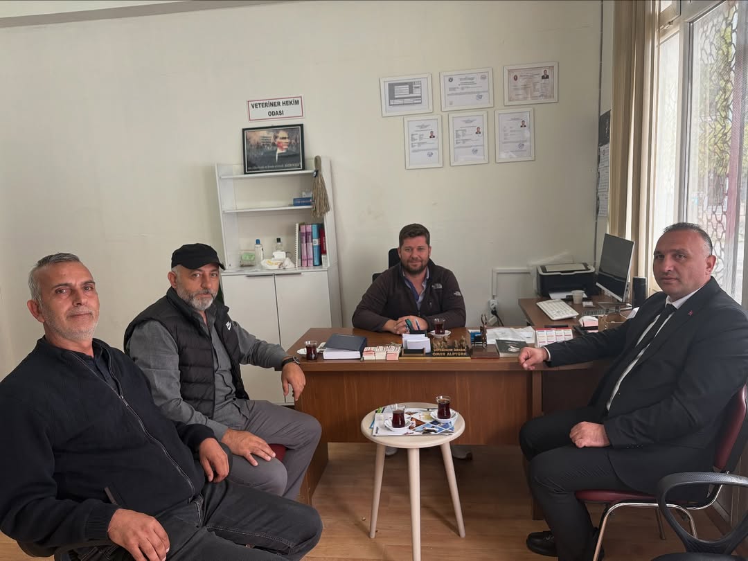Alptürk Veteriner Kliniği'nin Açılışına Çay Belediyesi'nden Ziyaret