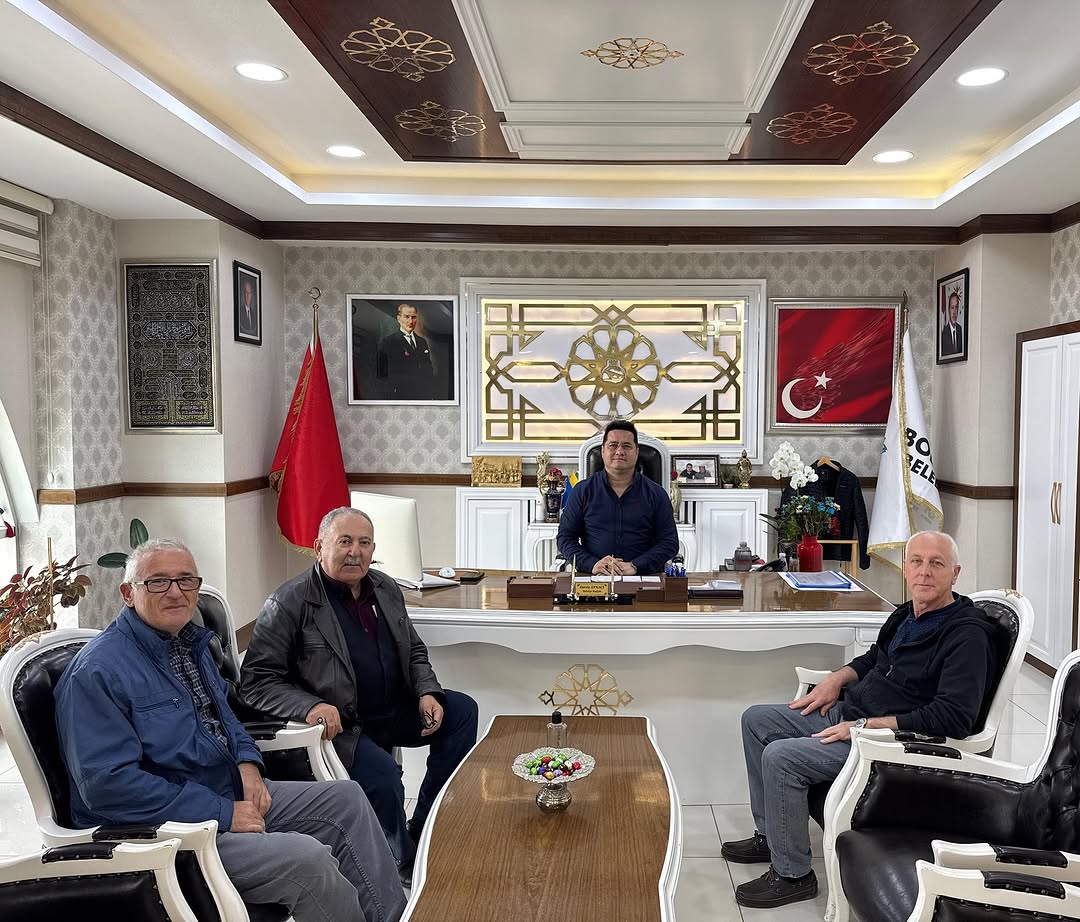 Bolvadin Belediye Başkanı Derviş Aynacı'ya Hisar Gölü Kooperatifinden Teşekkür Ziyareti