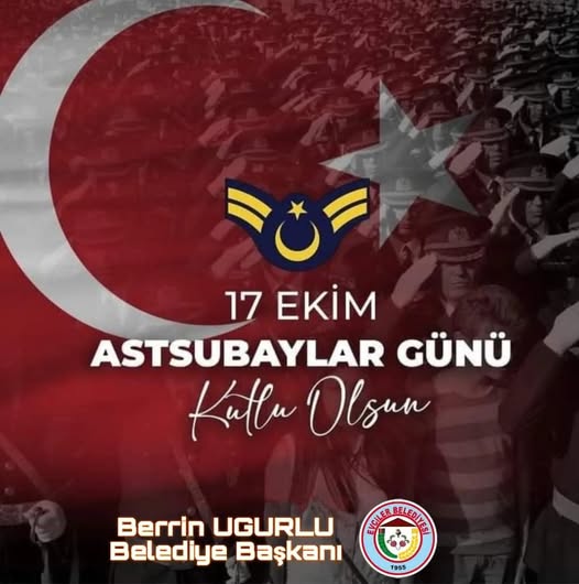 Evciler Belediyesi'nden 17 Ekim Dünya Astsubaylar Günü Mesajı