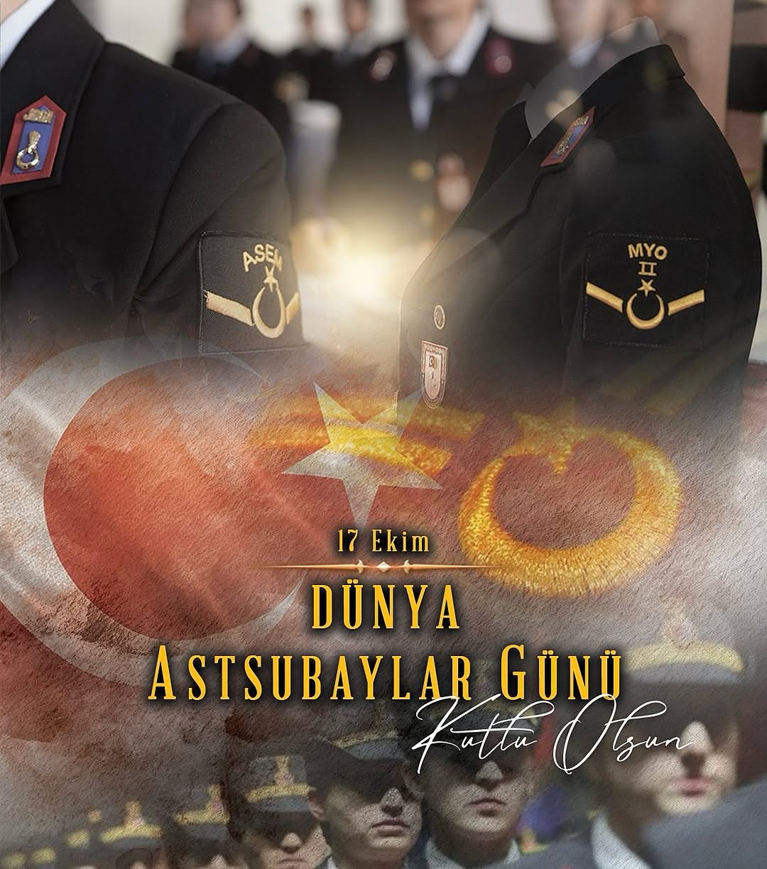 Bayat Belediyesi'nden 17 Ekim Dünya Astsubaylar Günü Mesajı